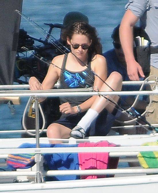 Kristen Stewart na rybach