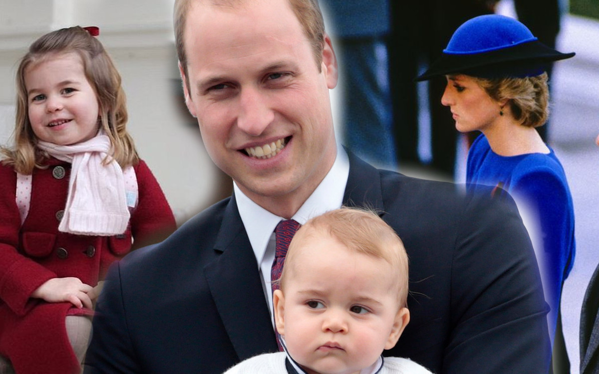 To przez NICH książę William miał gorsze dzieciństwo niż księżniczka Charlotte