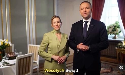 Marta Nawrocka i Karol Nawrocki fot. Instagram