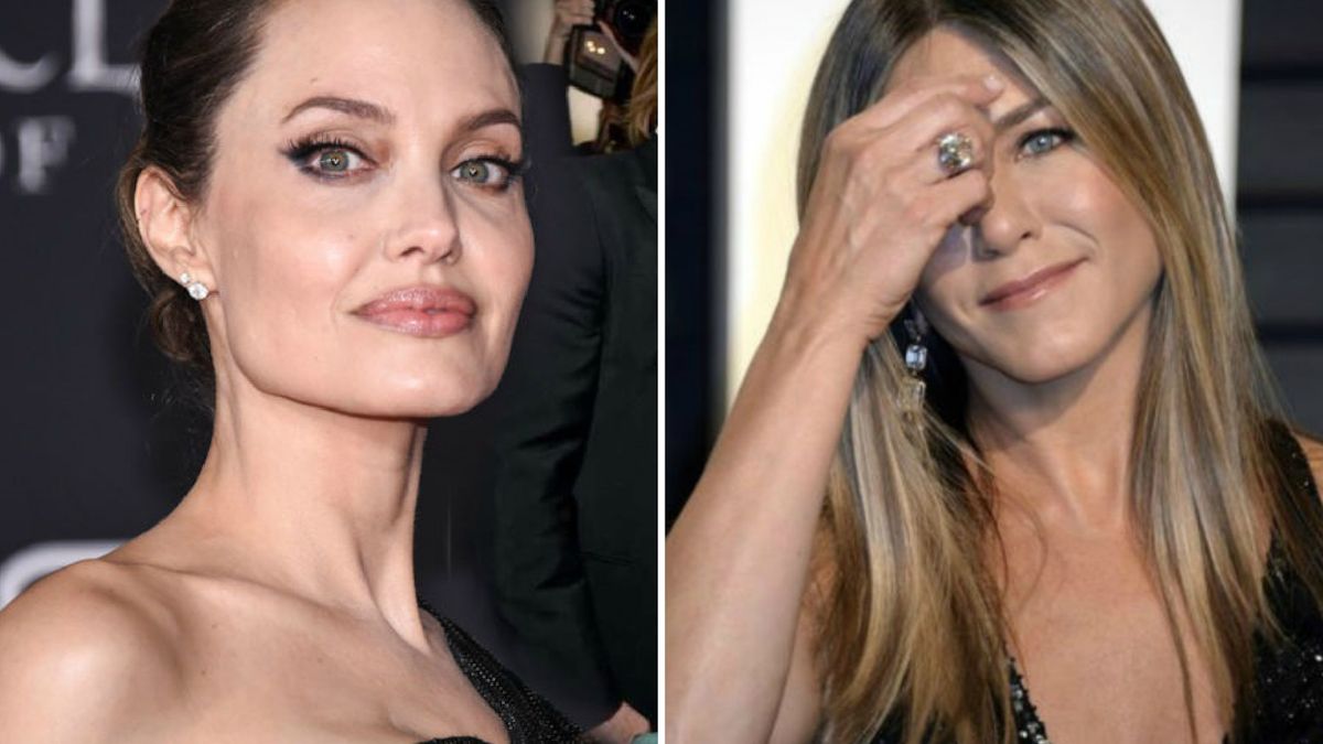 Angelina Jolie, Jennifer Aniston/fot. Forum