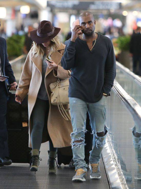 Kim Kardashian i Kanye West wylatują z LA