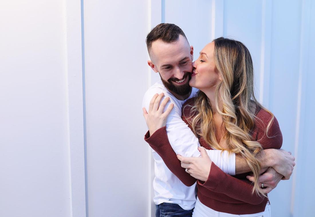 Myka Bellisari i James Stauffer, fot. Instagram