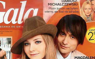 Piotr Rubik na okładce Gali