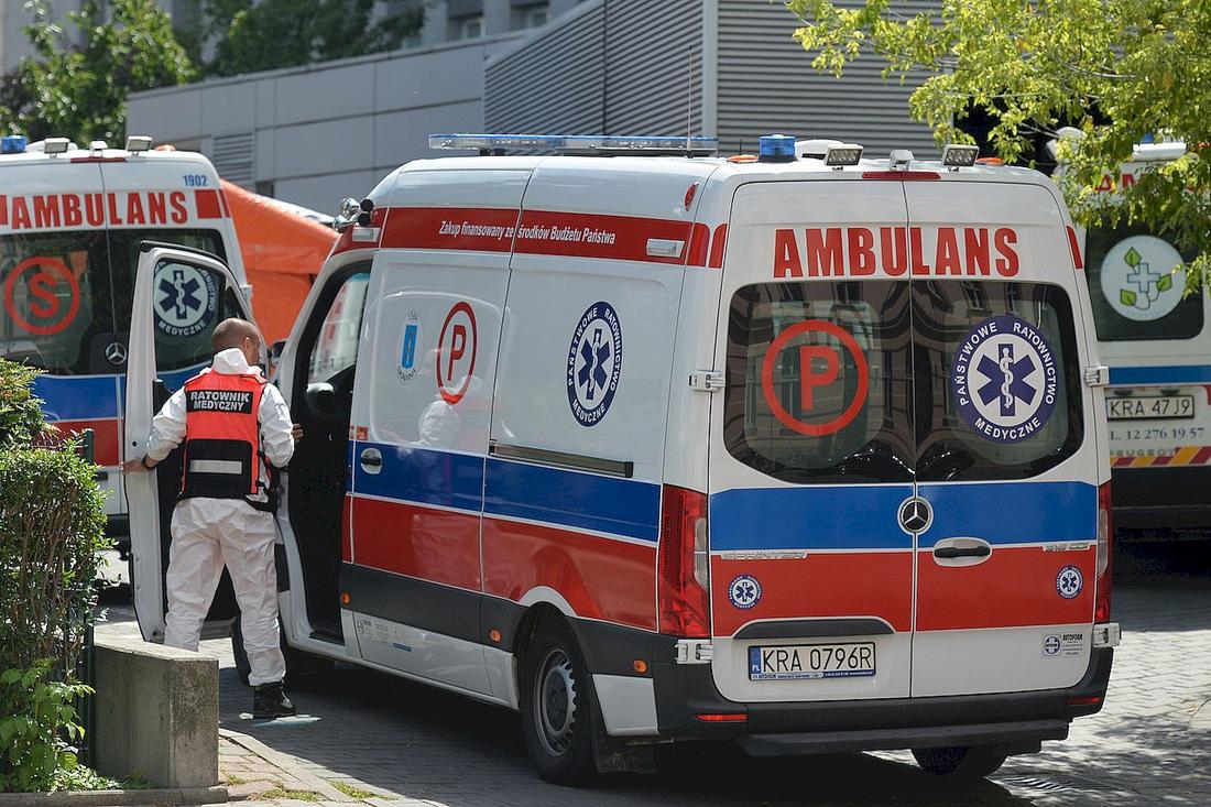 Kolejka karetek pogotowia