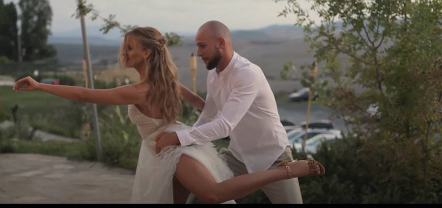 Agnieszka Kaczorowska, Maciej Pela, fot. YouTube.