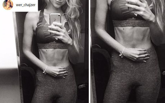 Weronika Chajzer pokazała brzuszek, internautka: Ta dziewczyna jest chora