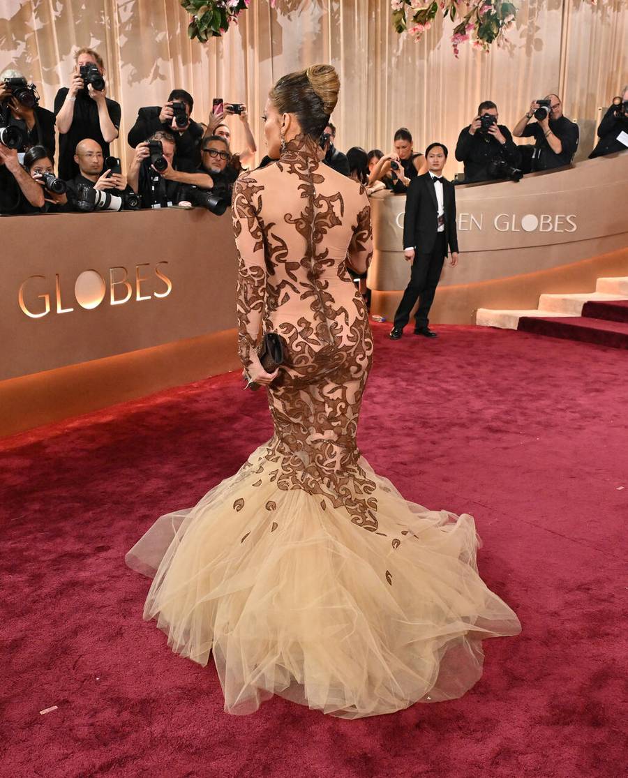 Jennifer Lopez, Złote Globy 2026, fot. Forum
