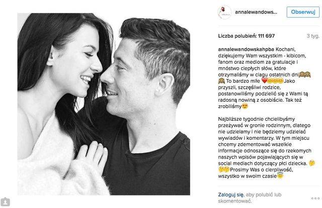 Zaskakujące słowa Roberta Lewandowskiego na temat ciąży Anny!