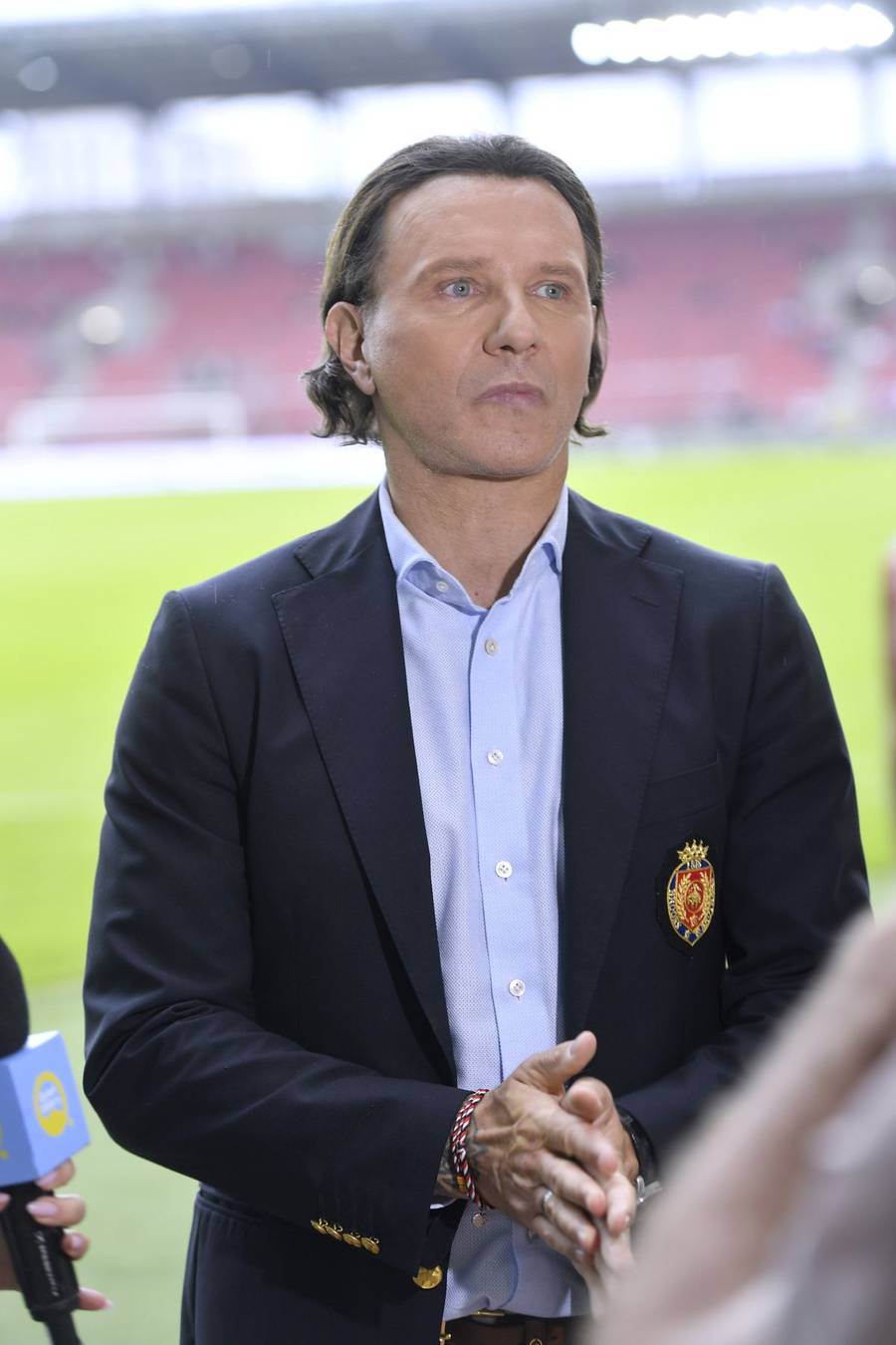 Gwiazdy na meczu reprezentacji Polski i Francji. Paulina Krupińska, Blanka Stajkow, Mata, Quebo…