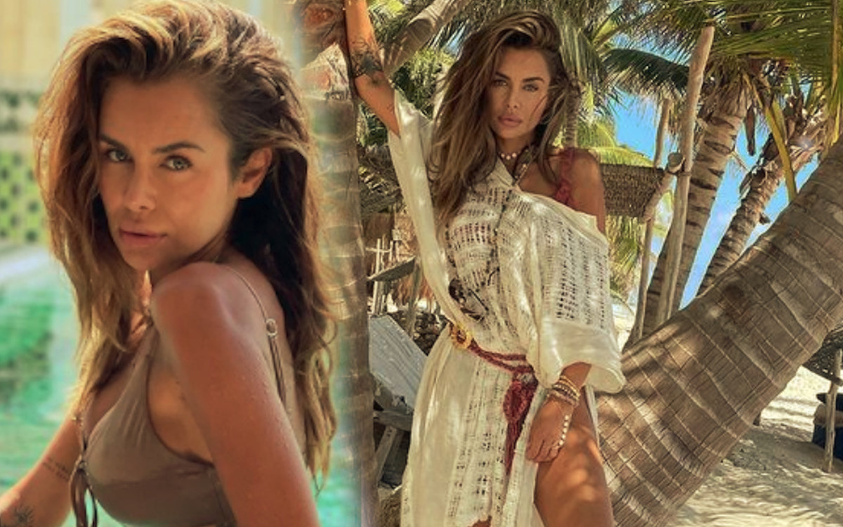 Natalia Siwiec pozuje w bikini. Ludzie pytają: “gdzie jest ręka?