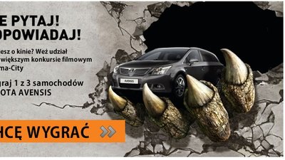 Toyota Avensis do wygrania dla miłośników kina!