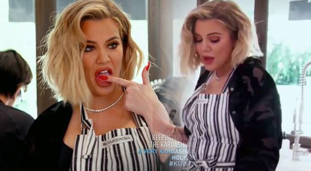 Wszystko jasne! Khloe Kardashian nie jest w stanie ukryć ciążowego brzucha