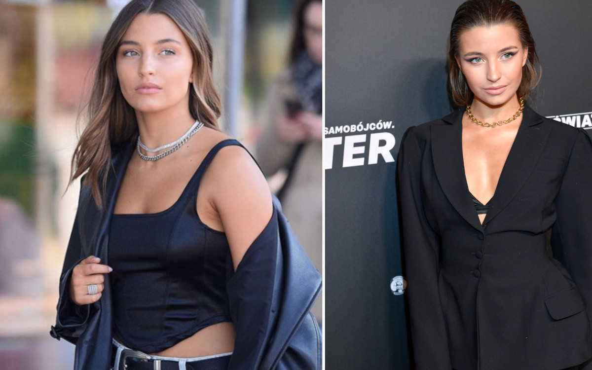 Stylowa Julia Wieniawa z BARDZO drogą torebką YSL