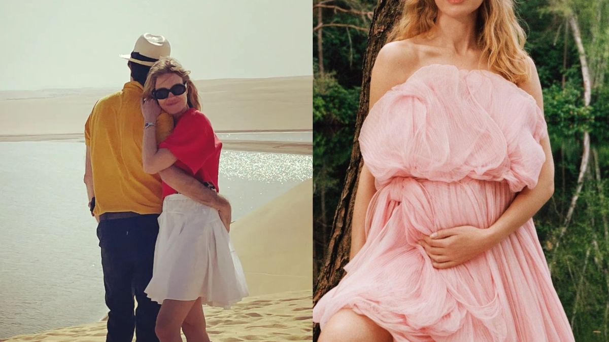44-letnia modelka spodziewa się szóstego dziecka, fot. Instagram
