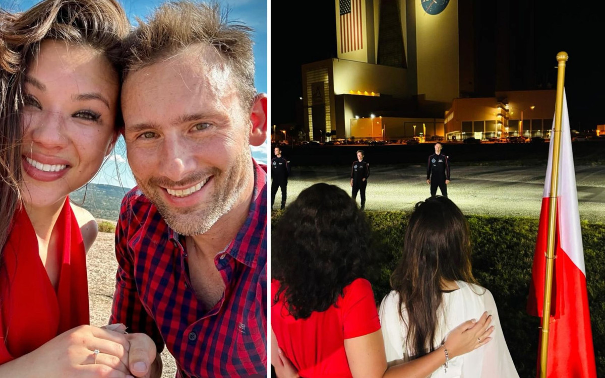 Rozczulające pożegnanie Sławosza Uznańskiego-Wiśniewskiego z żoną. Wszystko się nagrało!