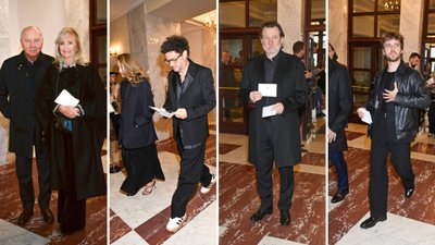 Premiera “Hamleta” Jana Englerta: Kuba Wojewódzki z tajemniczą kobietą, Kinga Rusin z ukochanym…