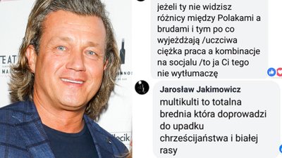 Jakimowicz zamieszczał ksenofobiczne komentarze: Imigranci to brud!