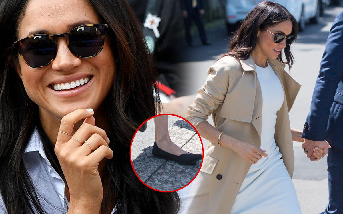 Oto TAJEMNICA ukryta w butach Meghan Markle