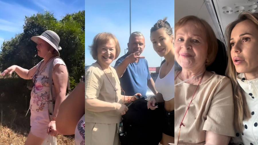 Doda z mamą Wandą w Hiszpanii, Instagram