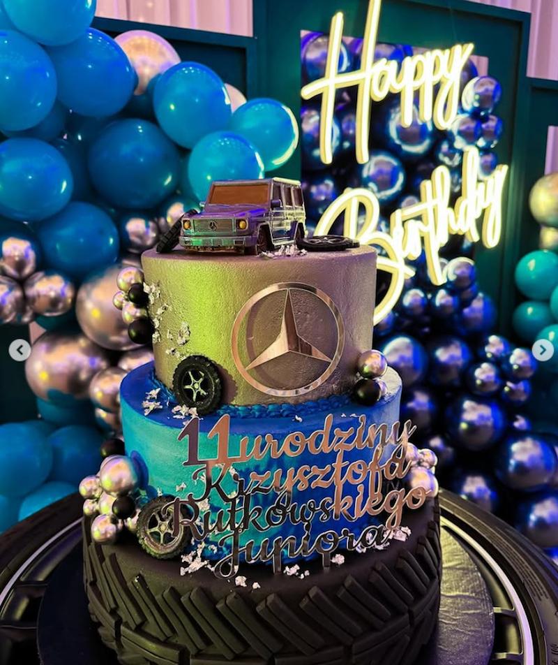 Urodziny syna Krzysztofa Rutkowskiego