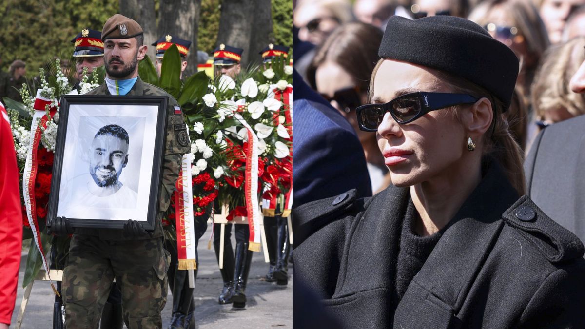 Wieniec od Dody na pogrzebie posła Litewki, fot. AKPA