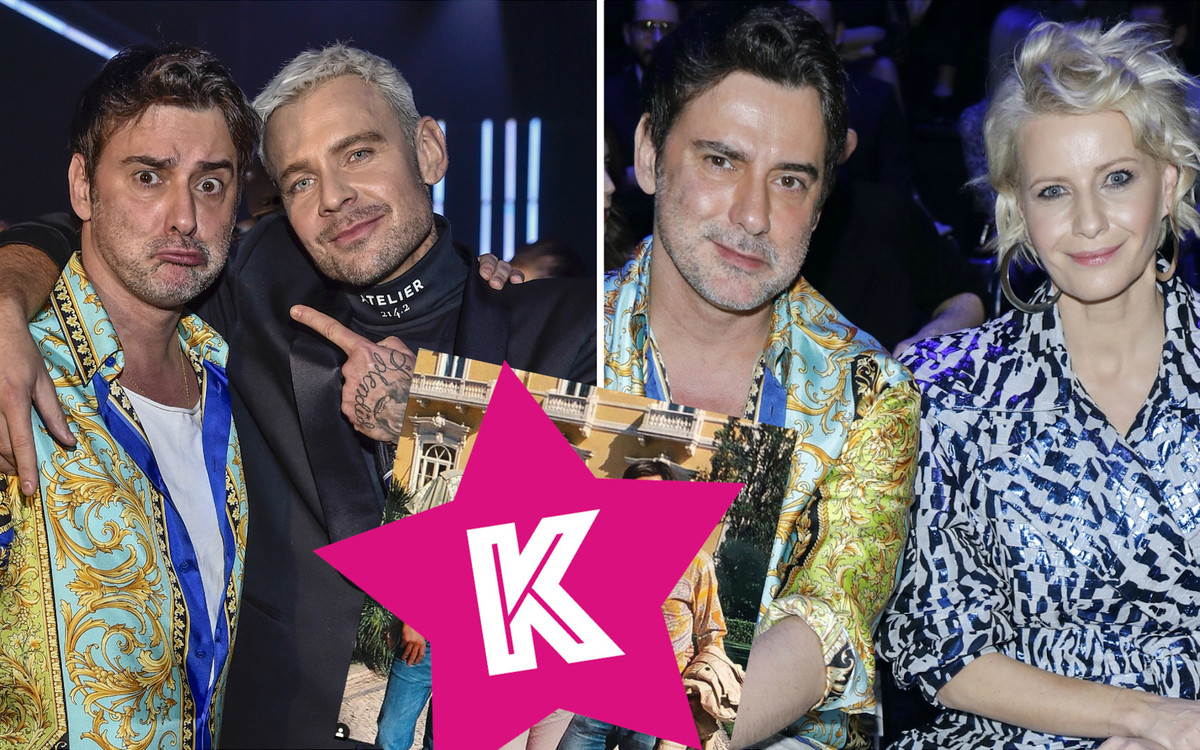 Marcin Tyszka pokazał zdjęcie sprzed 25 lat. Pozuje z Kożuchowską i Wolińskim