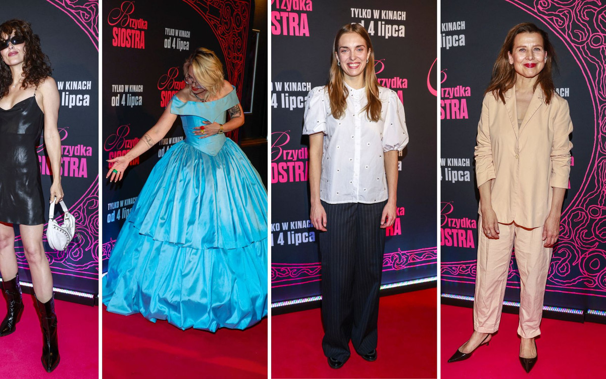 Premiera filmu “Brzydka siostra”. Dawno niewidziana Monika Miller i Ramona Rey, Katarzyna Herman…