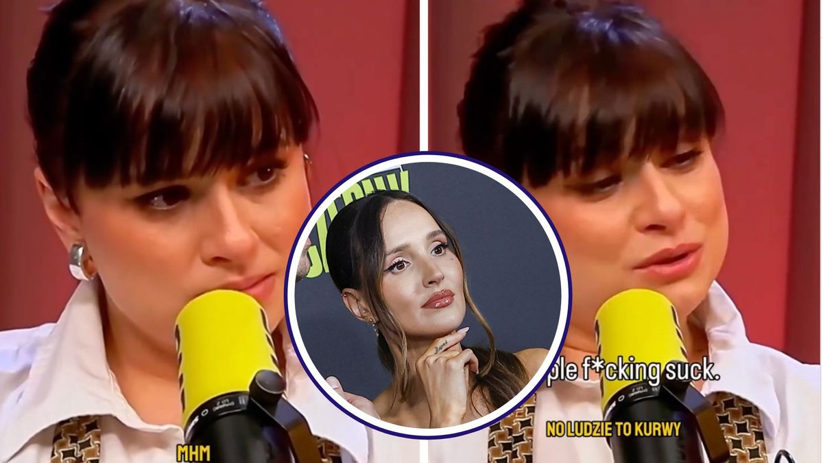 Joanna Jarmołowicz popłakała się na wizji. "Ludzie to k**y"