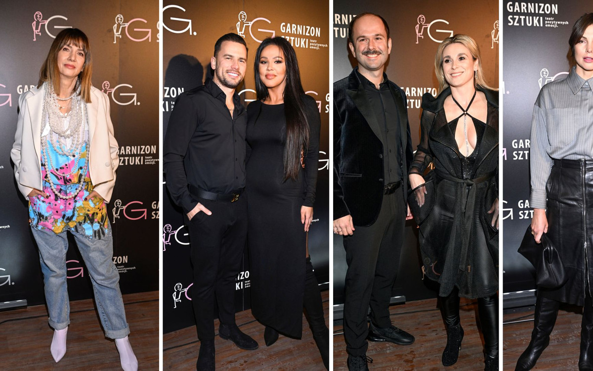 Premiera sztuki “Klub Niepokornych”. Sylwia Bomba i Collins błyszczą na ściance, Beata Tadla z mężem….