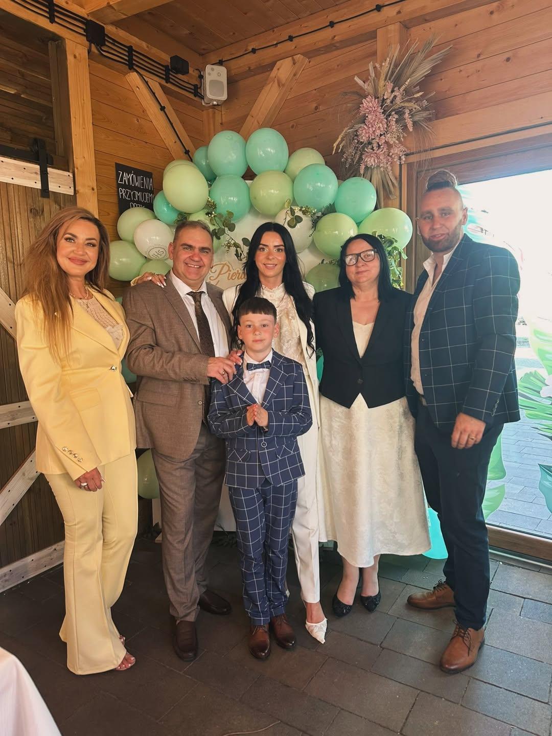 Agnieszka Kotońska wystroiła się na komunię wnuka, fot. Instagram