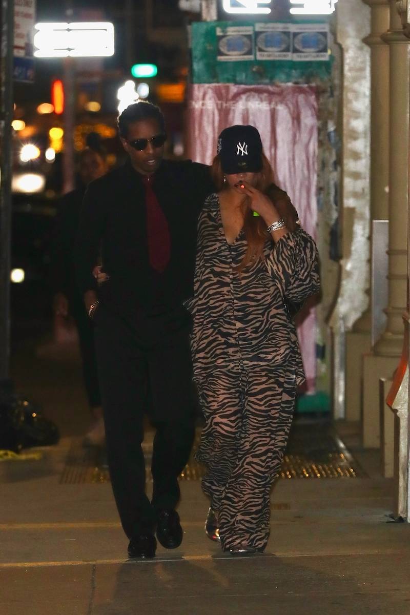 Rihanna na randce z A$AP Rockym. Mama dwójki dzieci znów wyglądała stylowo