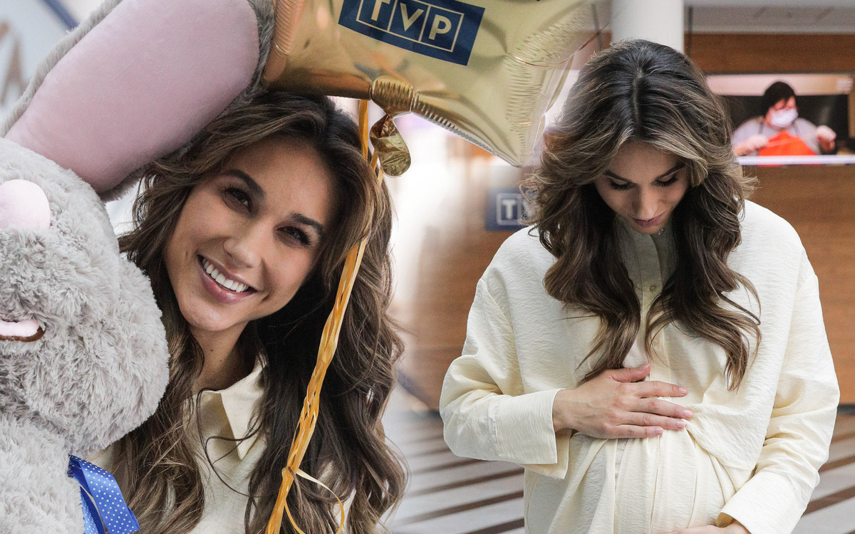 Ida Nowakowska idzie na urlop tuż przed porodem. Tak ją pożegnano w “PnŚ” (ZDJĘCIA)