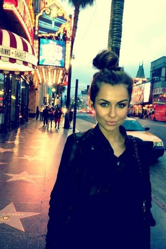 Natalia Siwiec w Kalifornii