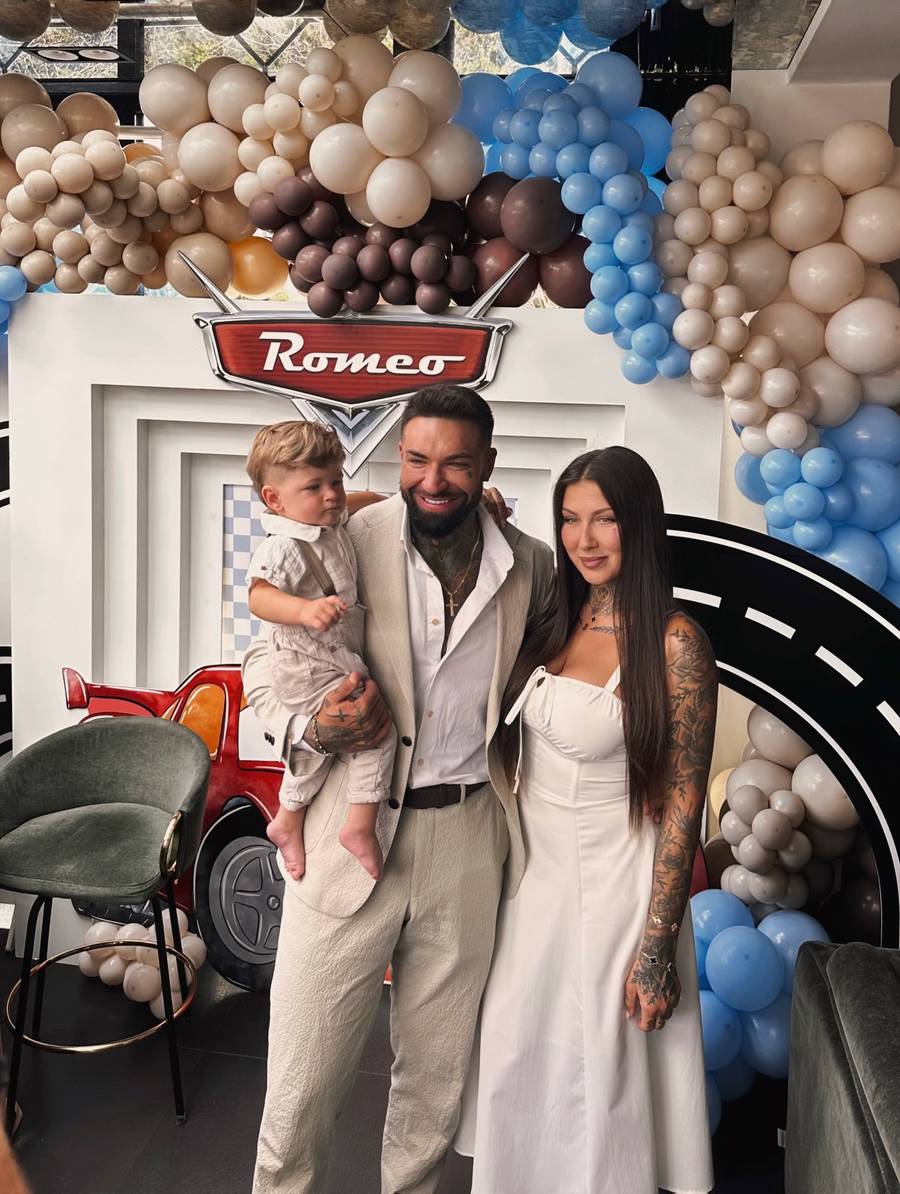 Majewski i Deynn wyprawili urodziny synkowi, fot. Instagram