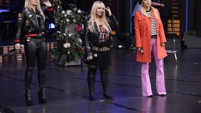 Doda na próbie przed koncertem w Opolu 2017