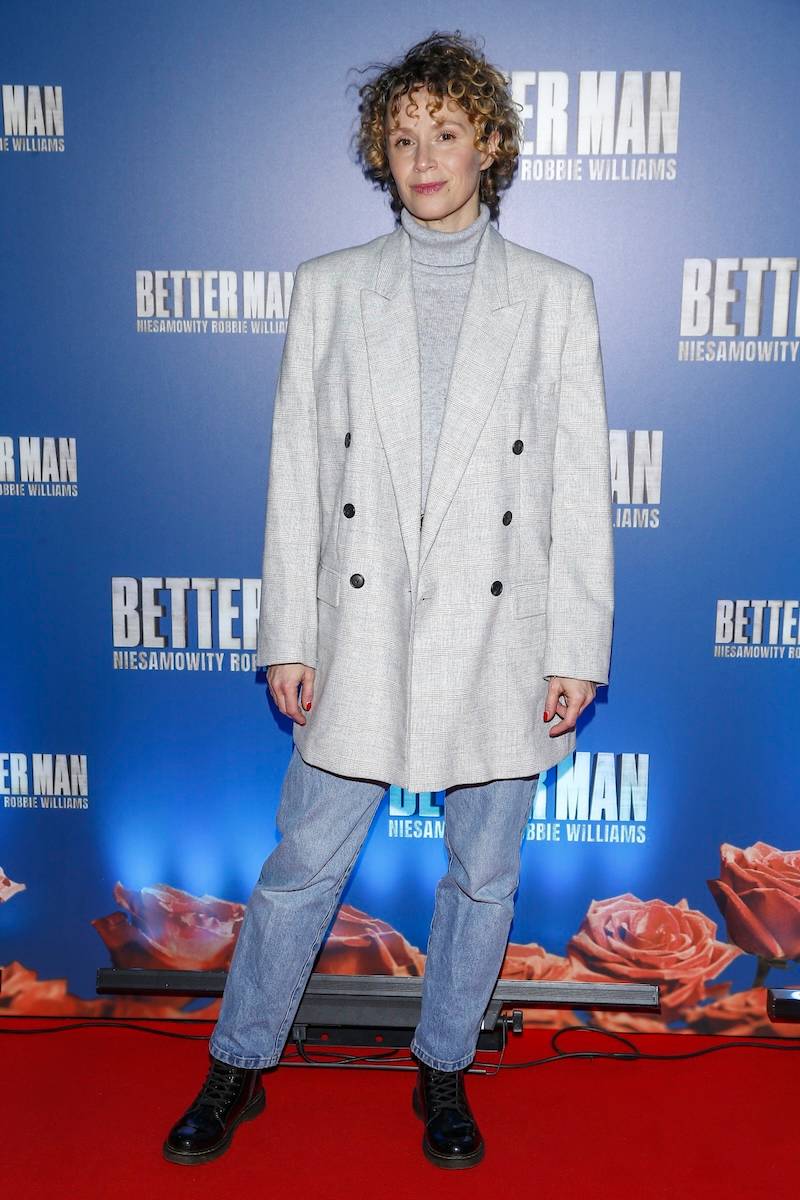 Premiera filmu “Better Man: Niesamowity Robbie Williams”. Jacek Rozenek z młodszą partnerką Marią