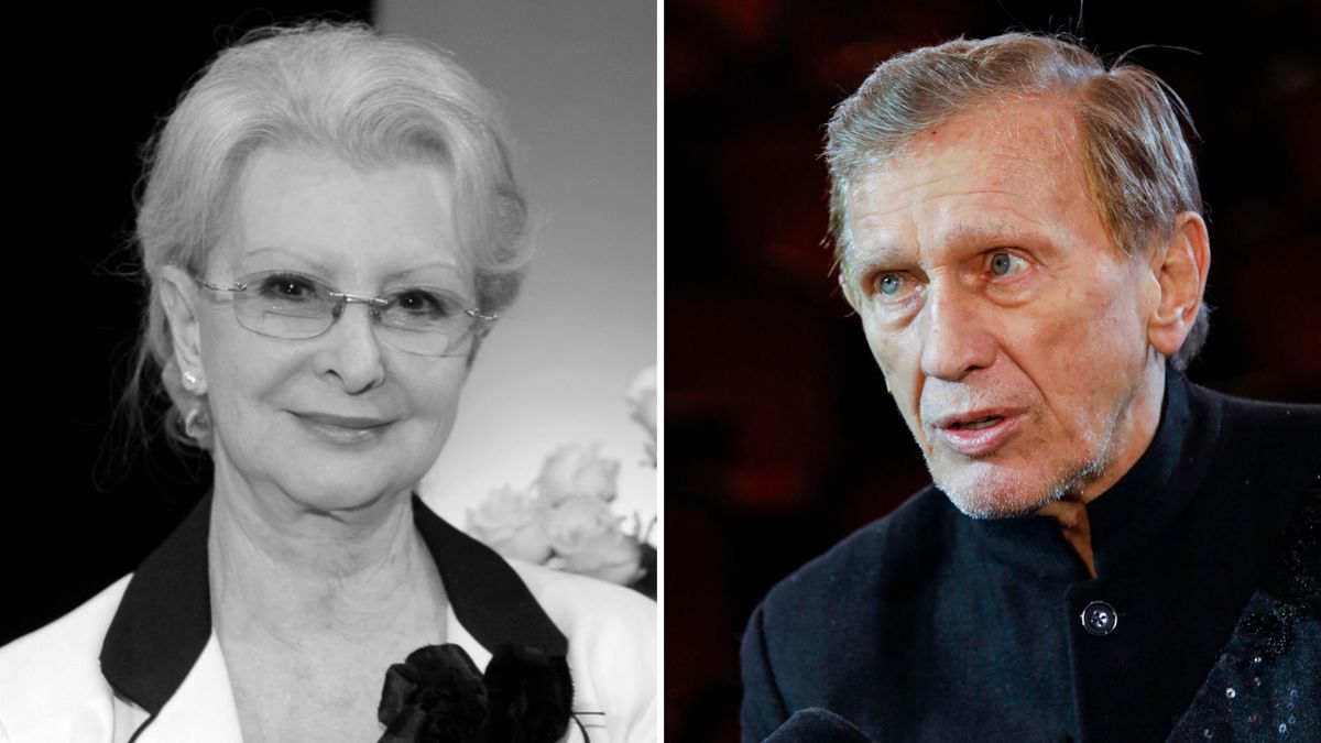 Jadwiga Barańska, Jan Englert, fot. AKPA.