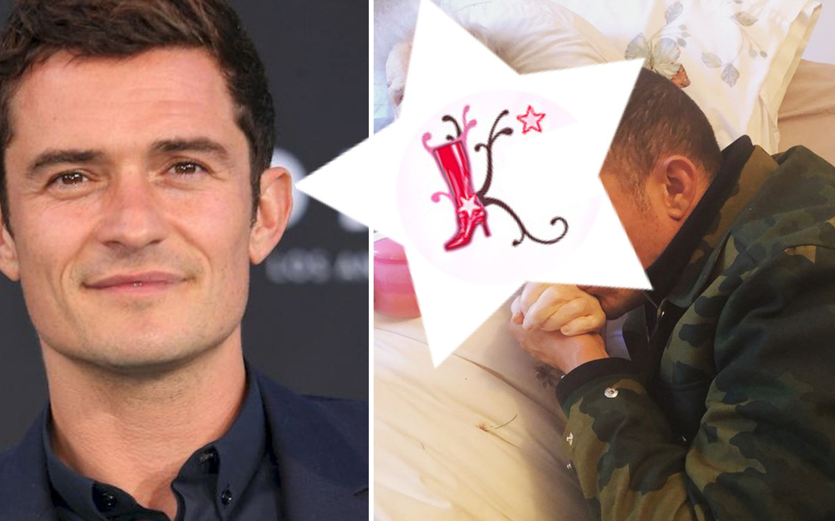 Orlando Bloom pokazał bardzo wzruszające zdjęcie. Tak żegna umierającą babcię