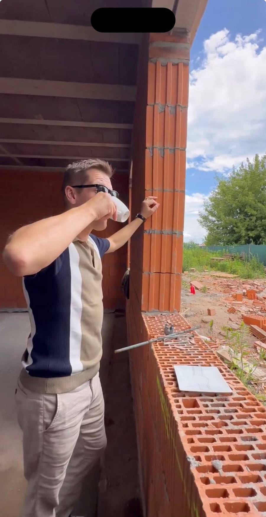 Rafał Mroczek kupił nowy dom, fot. Instagram.