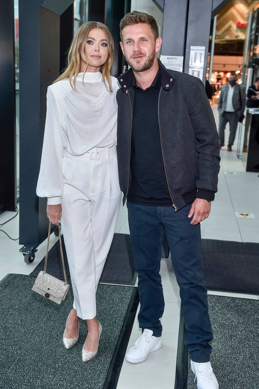 Joanna Opozda, Antoni Królikowski na evencie