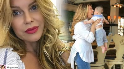 Kinga Korta pokazała TWARZ synka! Bardzo urósł