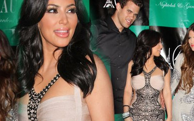 Kim Kardashian przyćmiła Khloe na imprezie (FOTO)