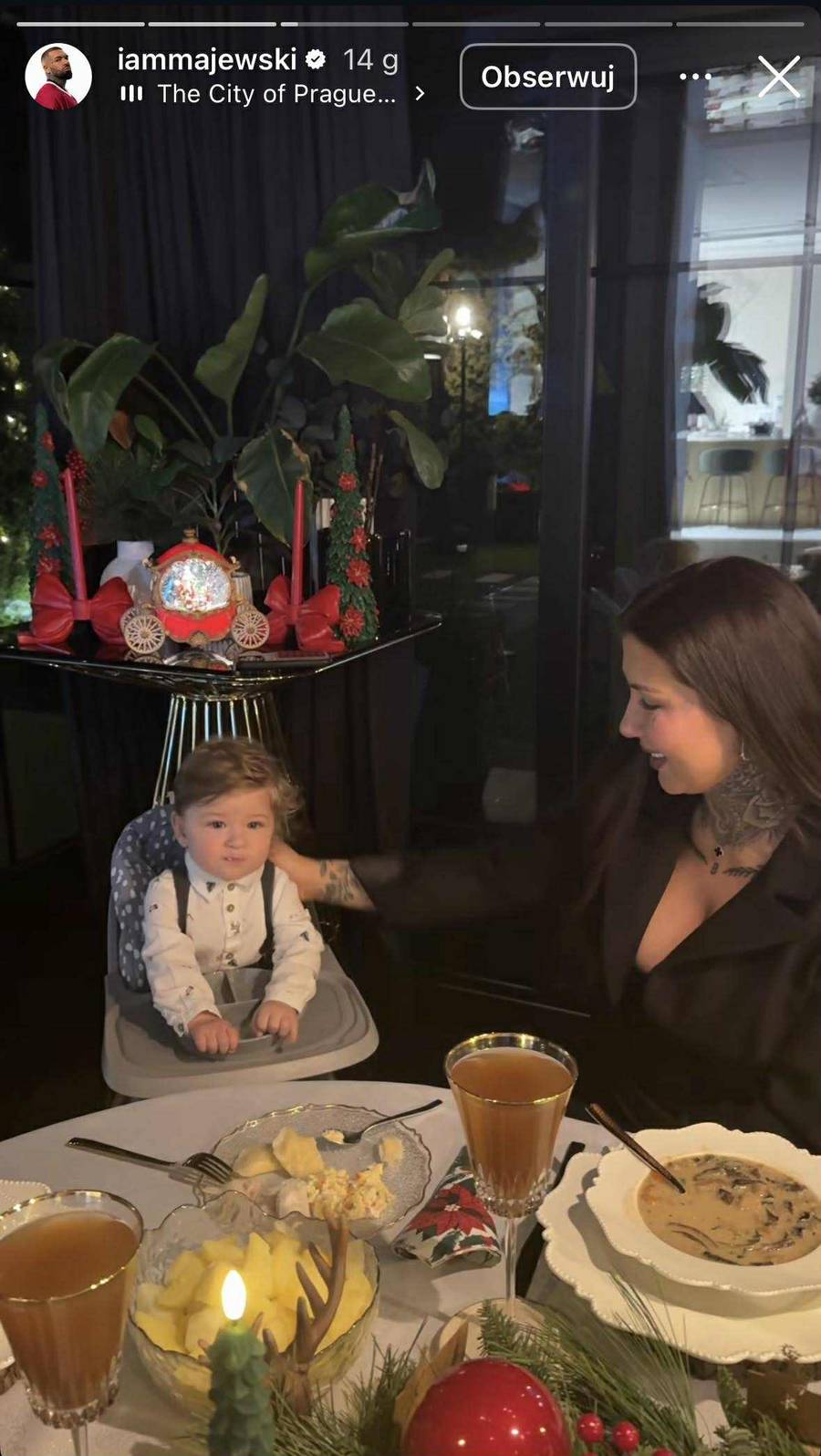 Święta u Deynn i Majewskiego, fot. Instagram
