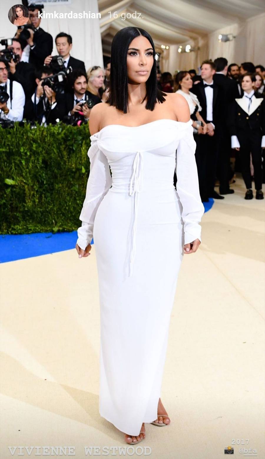 Kim Kardashian na Met Gali