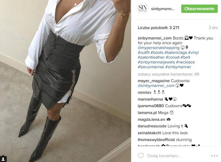 Najpierw marzła w Warszawie Marina, teraz Sara Boruc