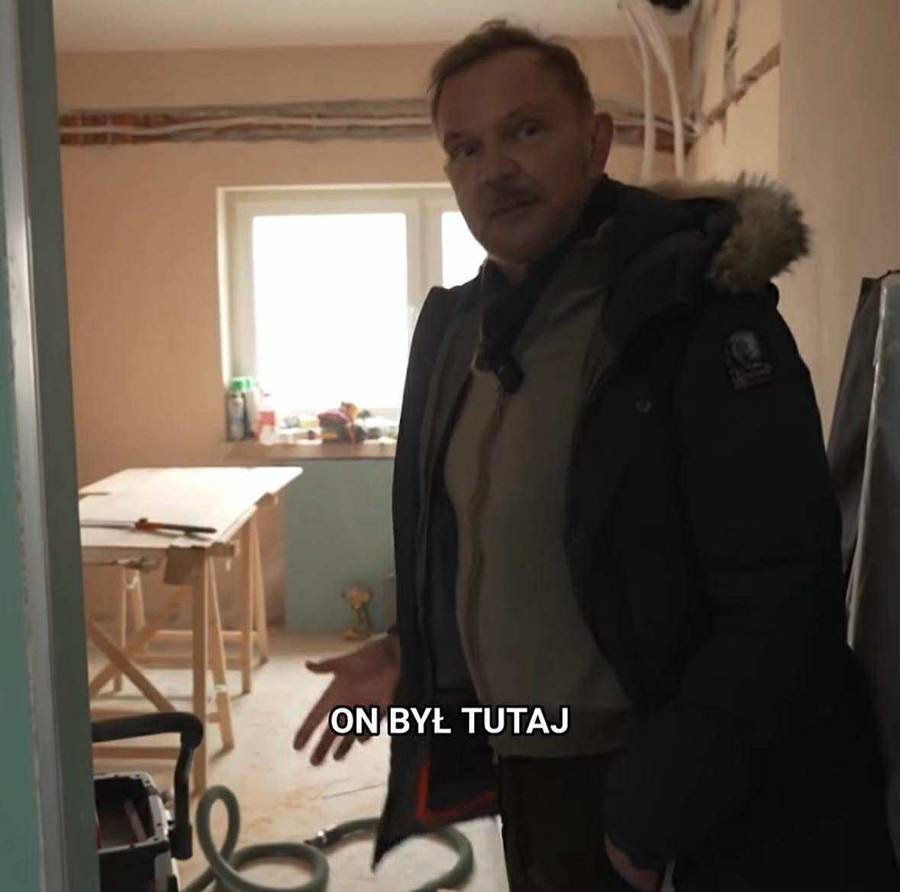 Cezary Pazura pokazał swoje stare mieszkanie, fot. Instagram