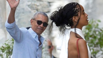 Rodzina Obamów na wakacjach we Francji. Jak córki wyrosły! (ZDJĘCIA)