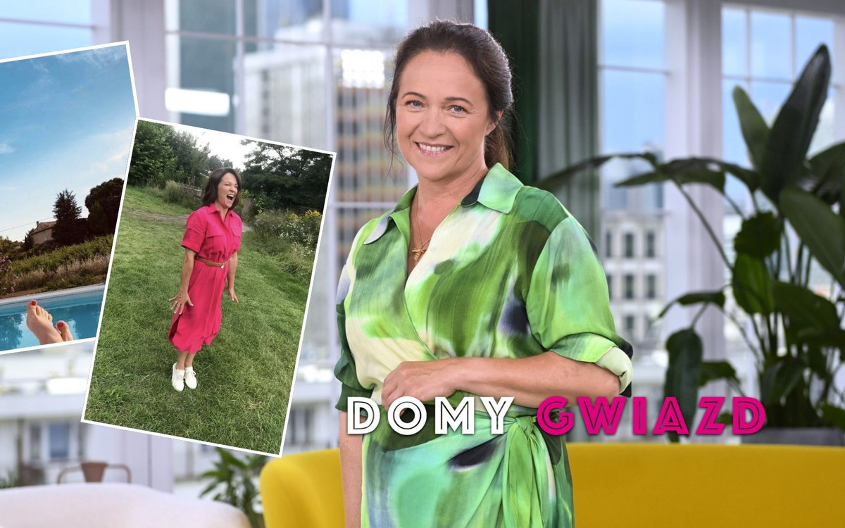 Ewa Drzyzga kocha spokój i naturę. Tak wygląda jej uroczy dom pod Krakowem! (FOTO)