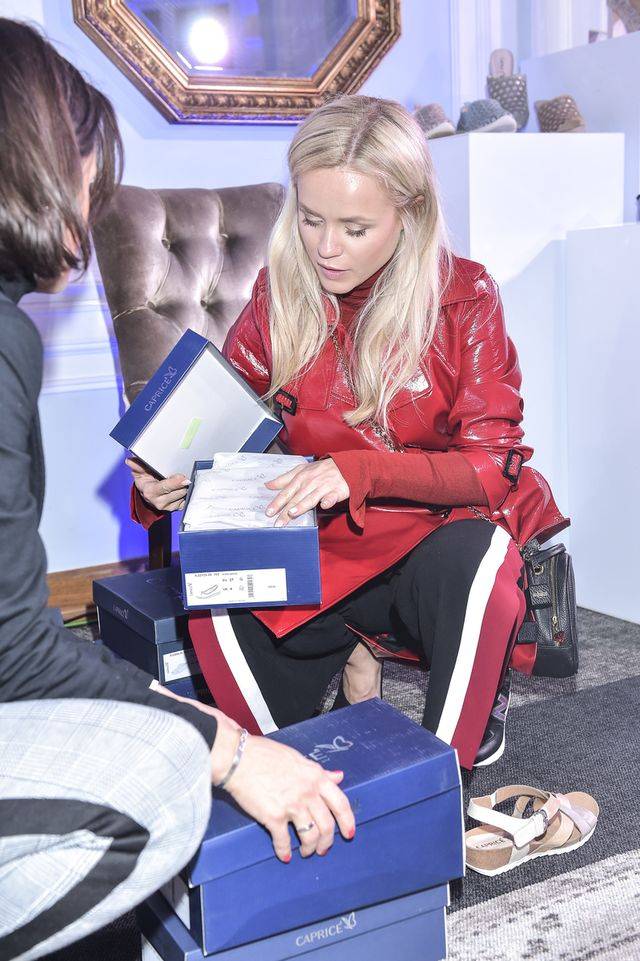 Celebrytki na pokazie kolekcji Caprice