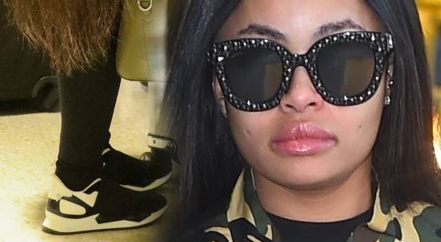 Blac Chyna i jej włosy DO ŁYDEK